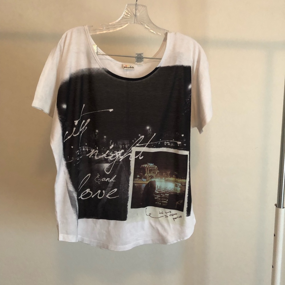 White Off The Shoulder Shirt